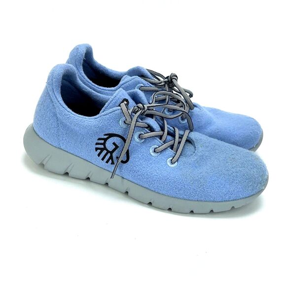 Giesswein Merino Runners Mens Size EU 42 US 9 Blue Lace Up Wool Sneakers Shoes main image 6